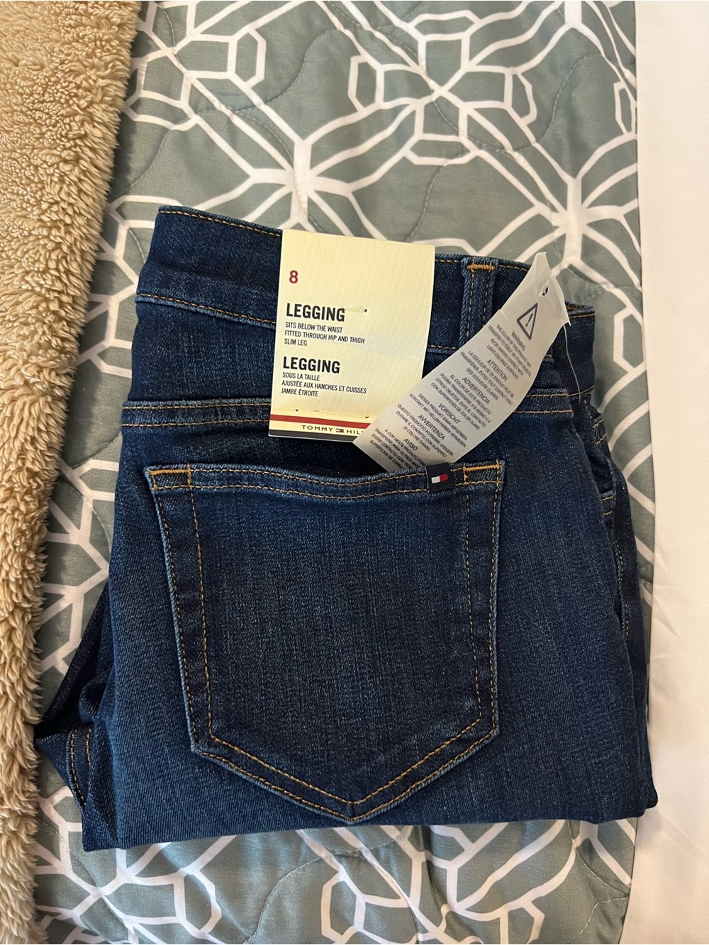 Tommy Hilfiger Dark Blue Denim Jeggings
